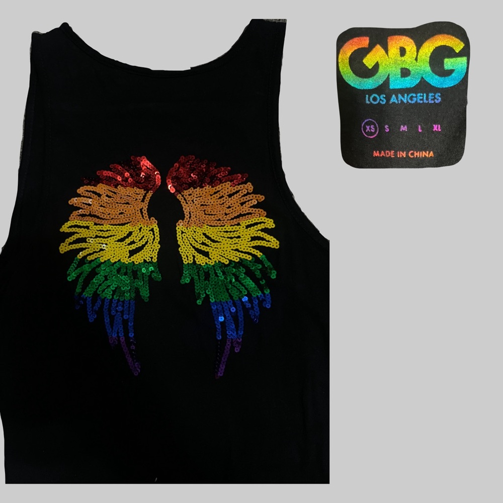Guess pride tank top